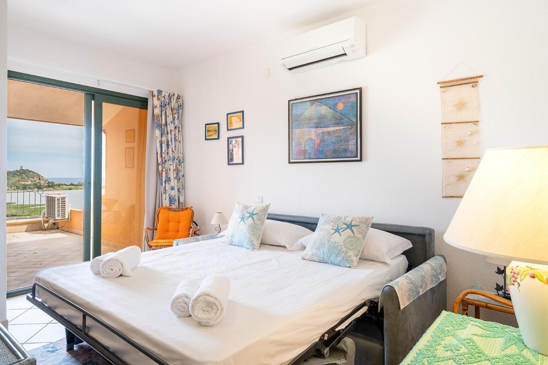 奇亚Casa Daniela, Vista Mare Sea View公寓 外观 照片